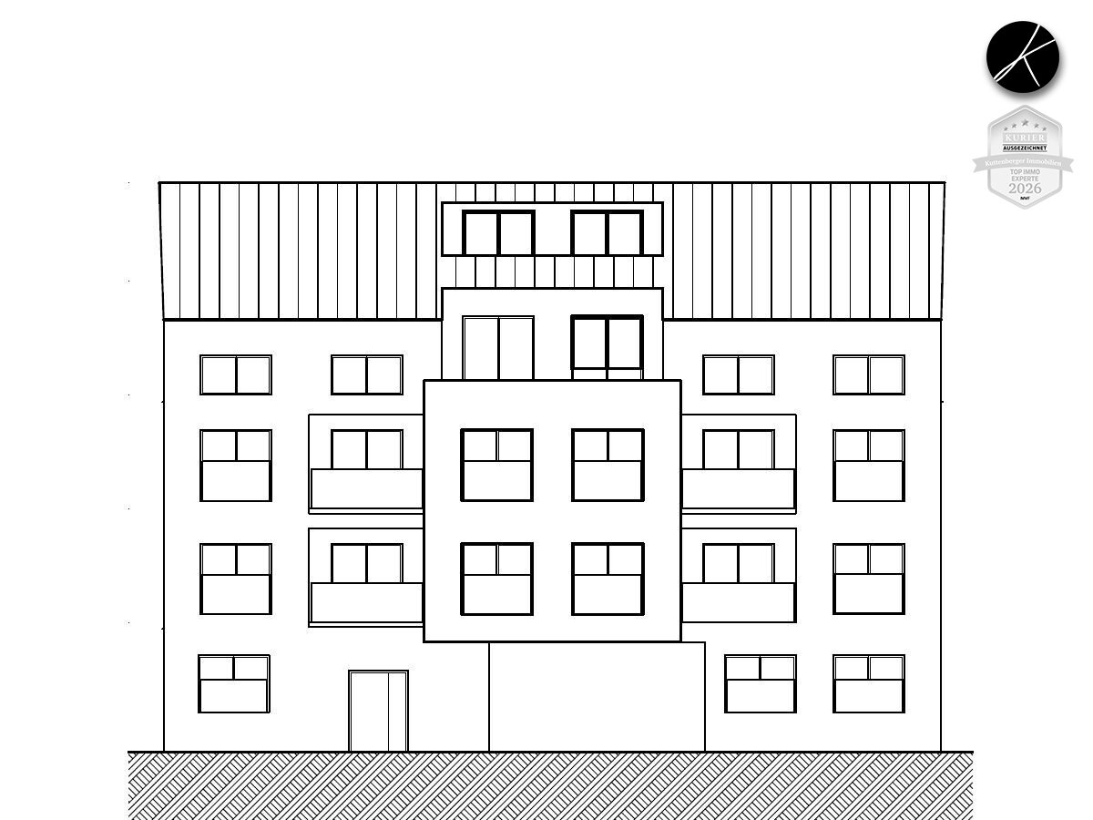 Grundstück mit bewilligtem Neubauprojekt Nähe Josefskirche