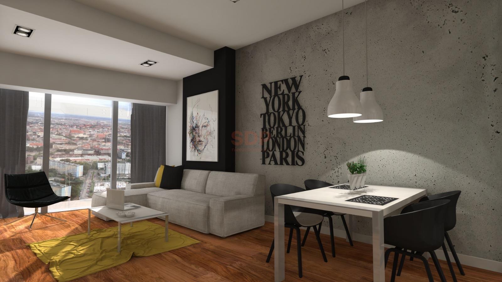 Zamieszkaj w przestronnym apartamencie w najwyższym budynku we Wrocławiu