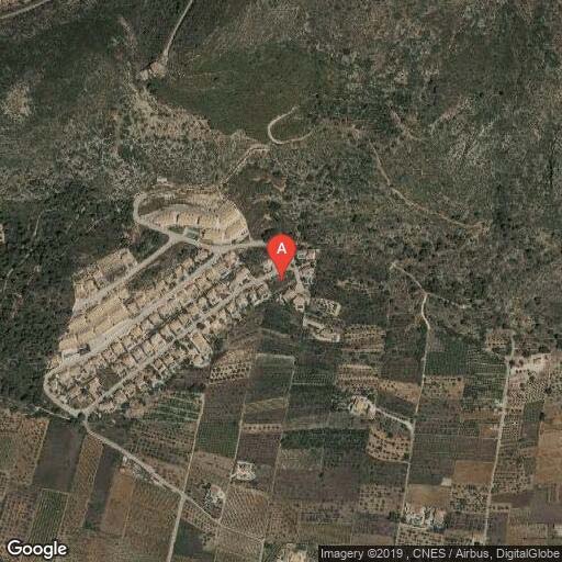 En venta solar urbano de 867 m2 en el Municipio de Jalón , Alicante.