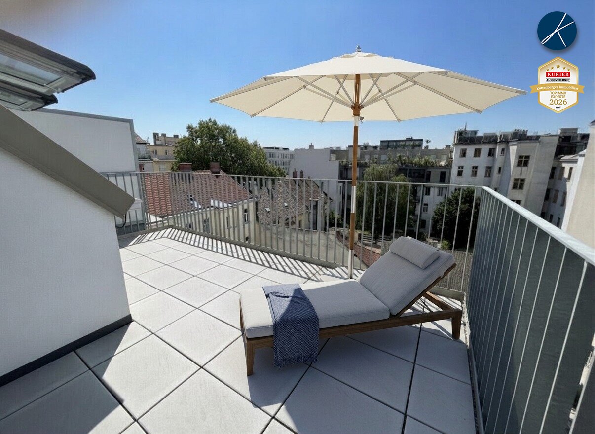 Bahnhof Floridsdorf + U6: Hochwertige Erstbezug-Terrassenwohnung in Ruhelage - inkl. Tiefgaragenplatz!