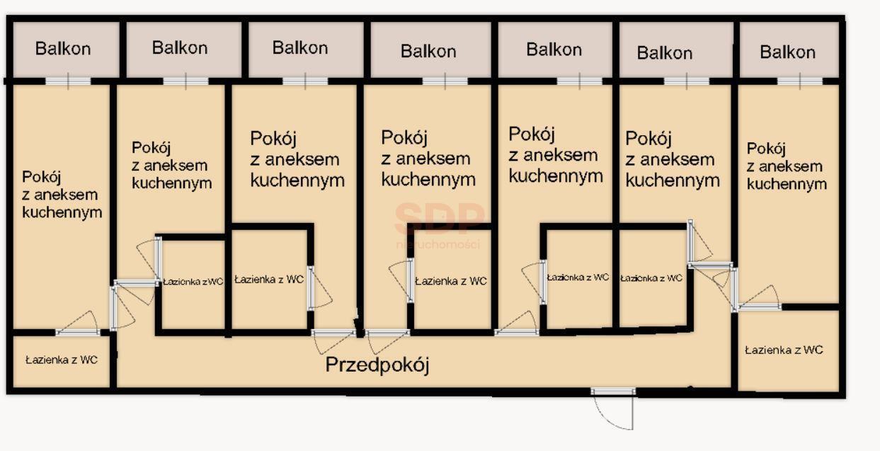 Podnajem | 7 kawalerek | Doskonała lokalizacja