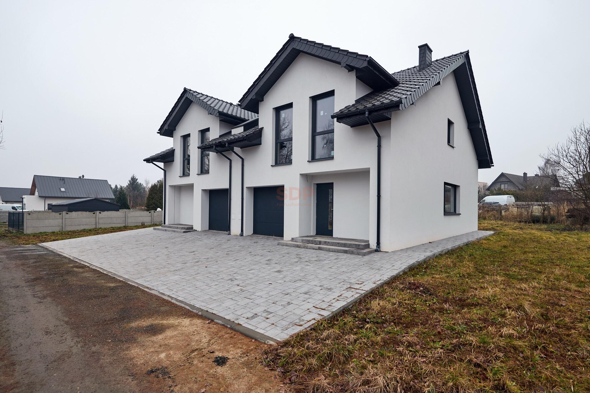 Nowy dom bliźniaczy 147 m² | Wysoki standard | Myszków