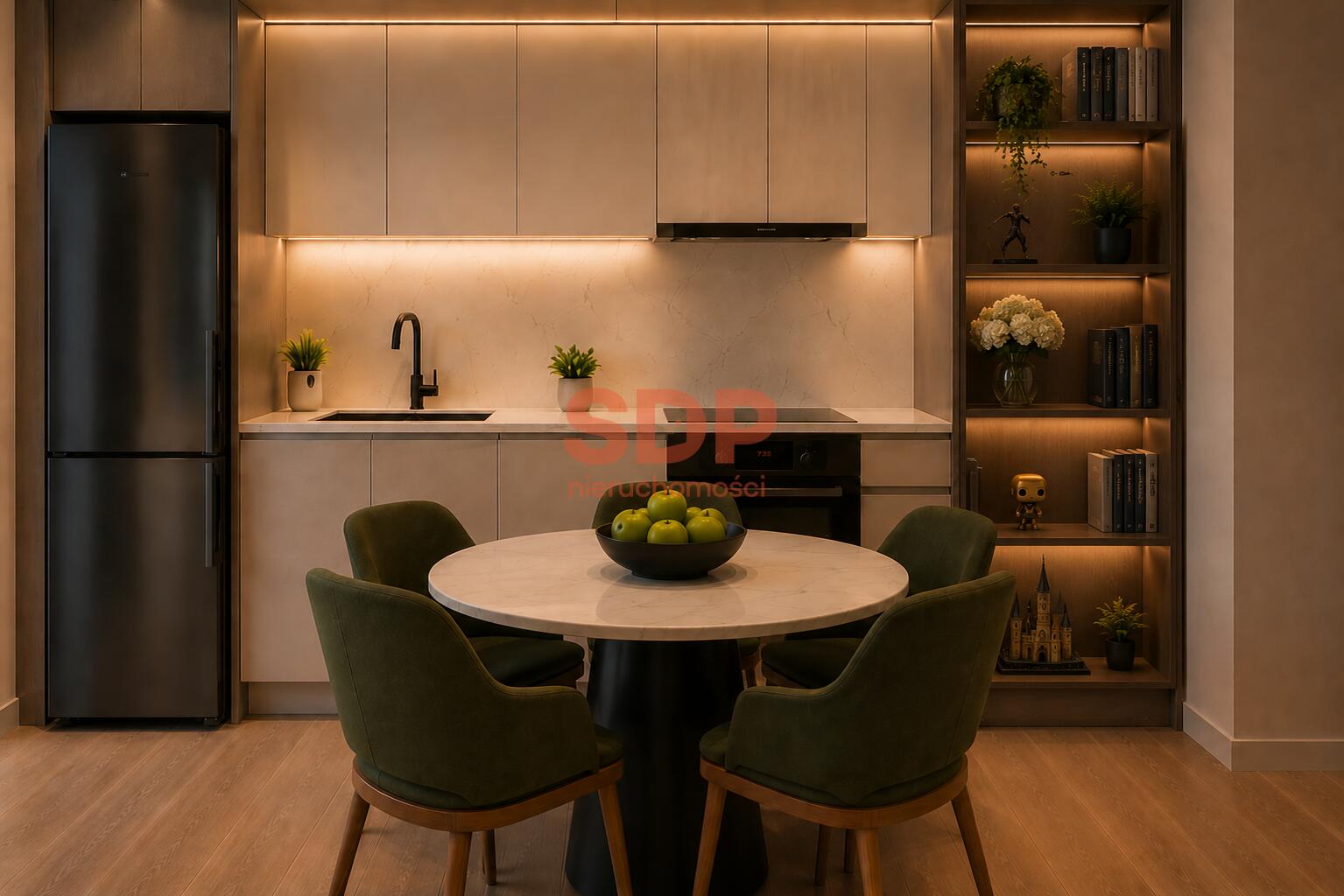 Apartament typu studio z balkonem na Starym Mieście