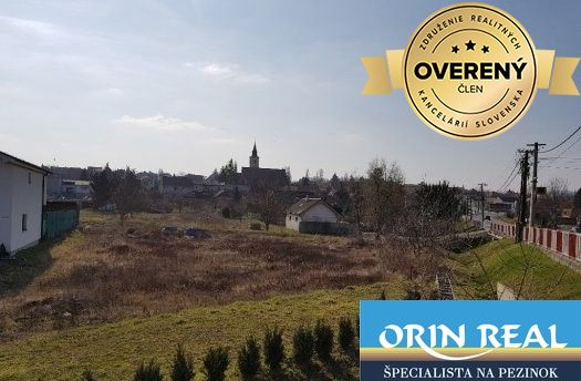 Na predaj Stavebený pozemok v centre obce Budmerice
