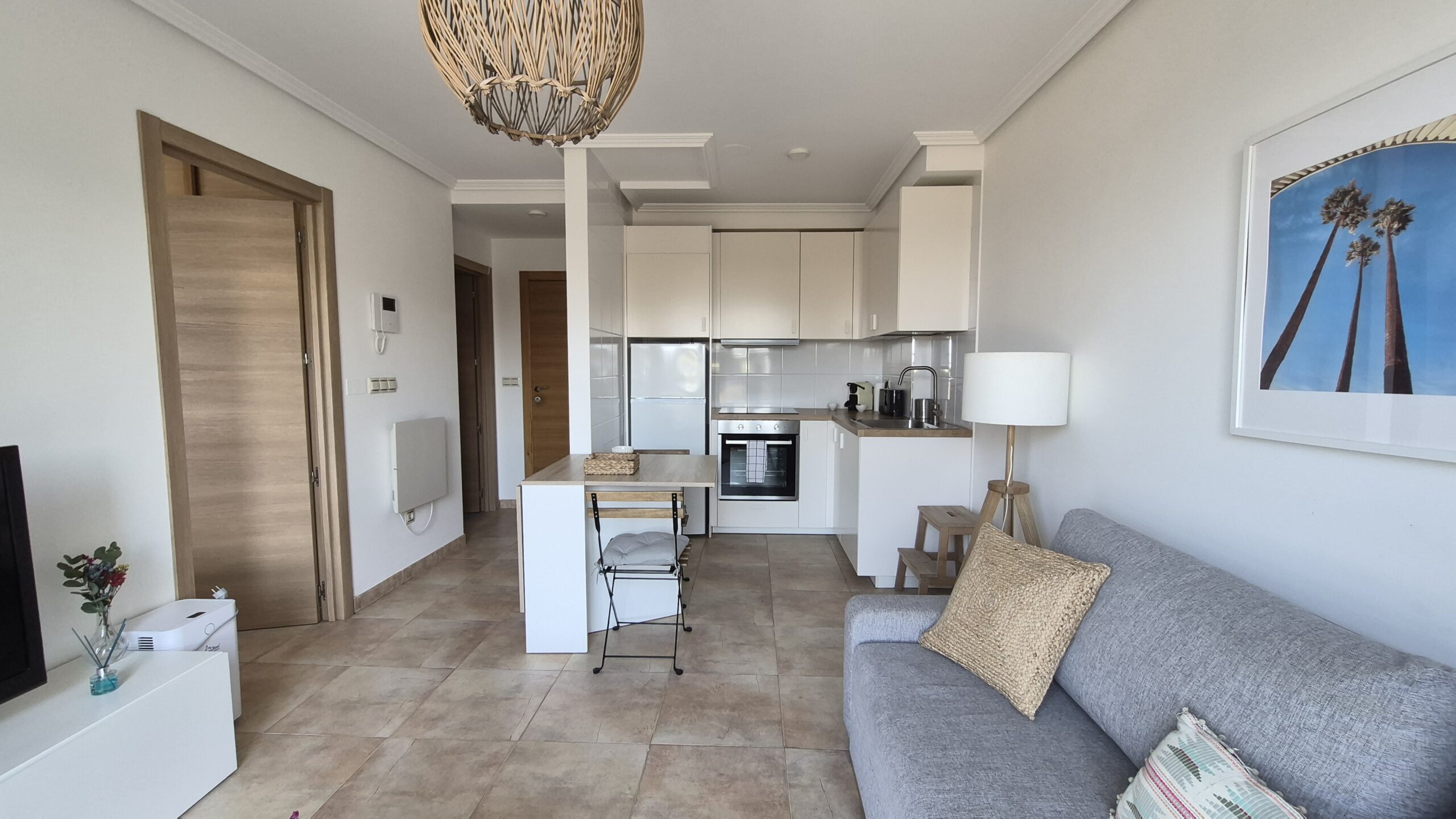 Acogedor apartamento con vistas al mar y licencia turística en Malpica de Bergantiños.