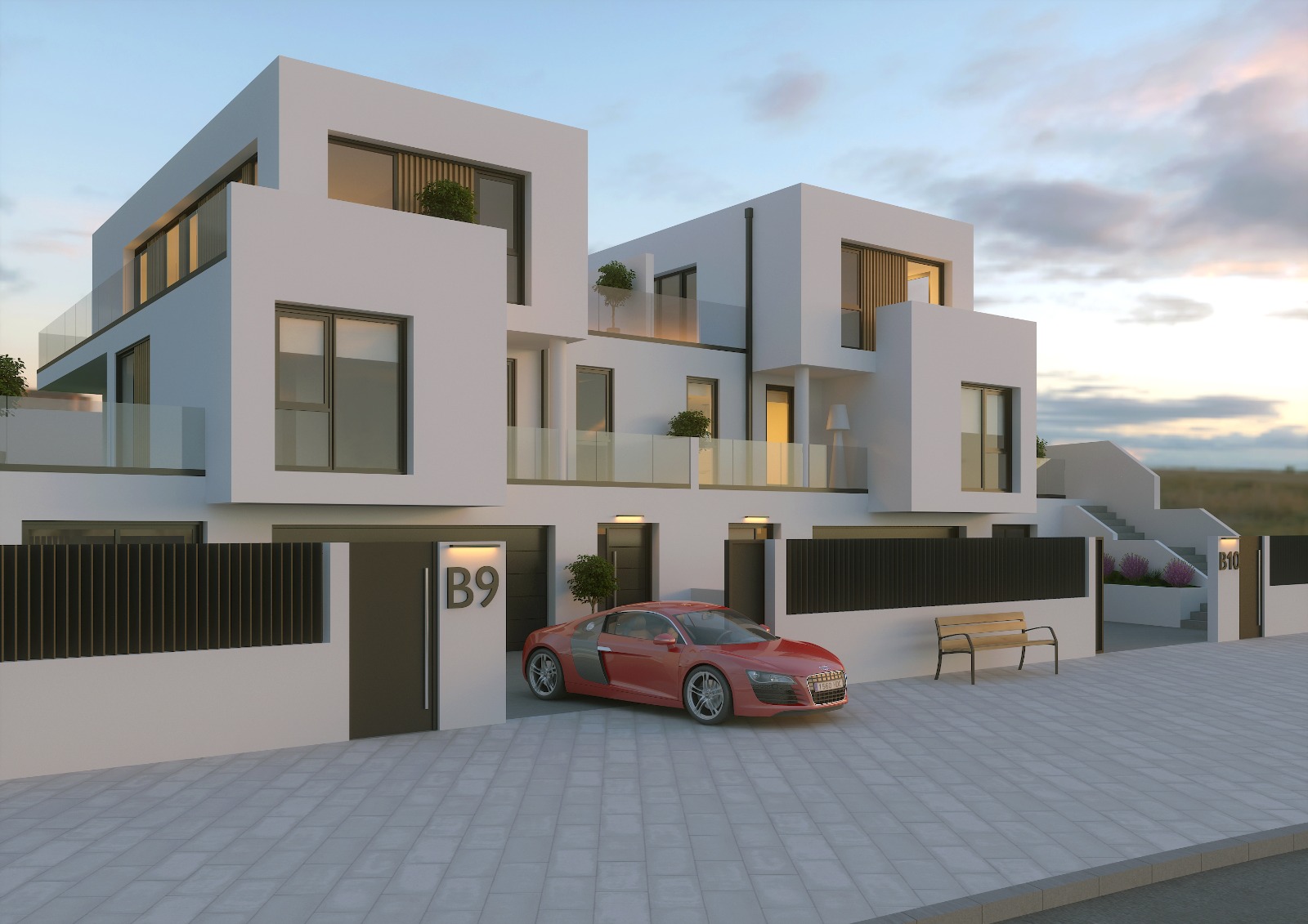 Chalet de obra nueva en Urbanización Breogán, A Coruña