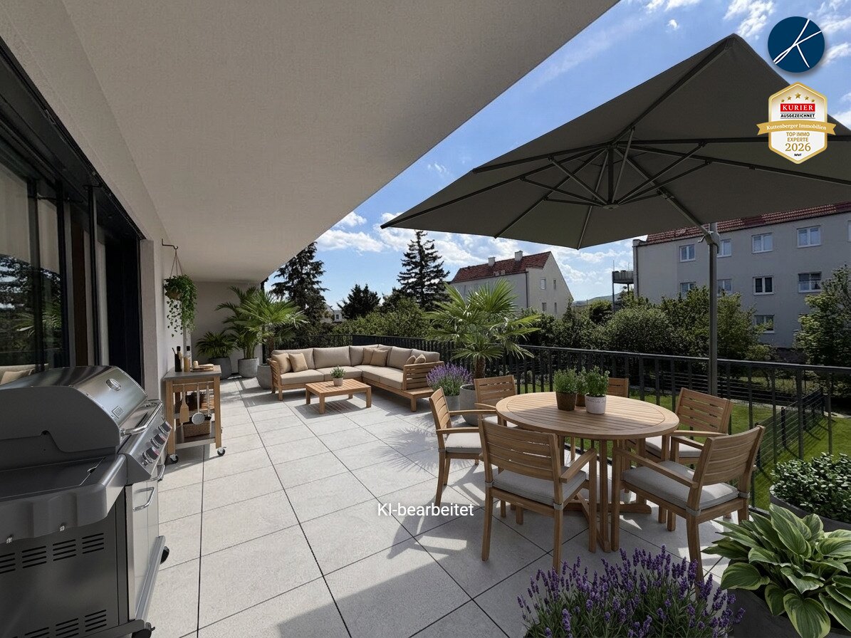 Familienwohntraum mit 37m² Balkon und Grünblick (Top 5) - Erstbezug!