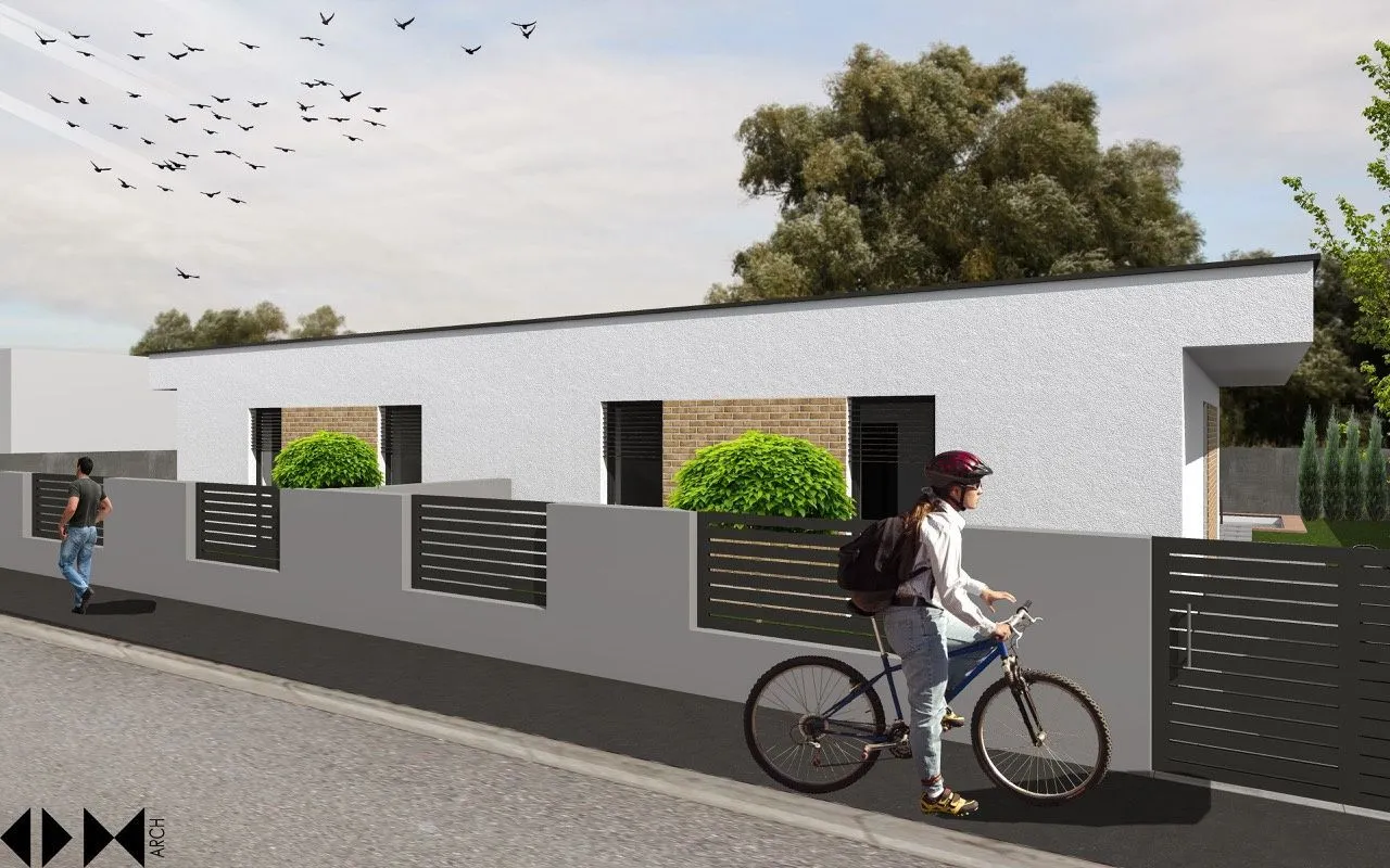 PNORF – 4x novostavba 4i RD s terasou, pozemok 255 m2, tep. čerpadlo, IBV Sever - Madunice