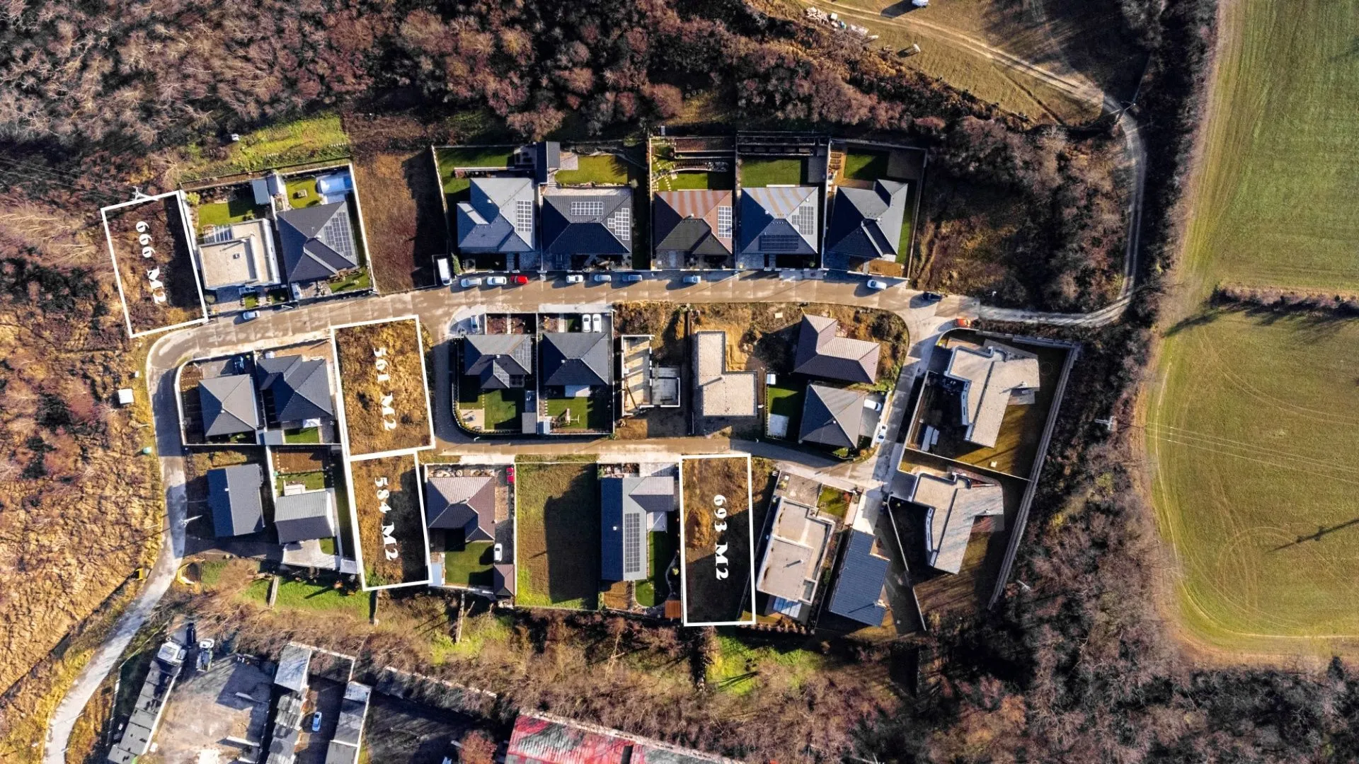 Exkluzívne PNORF – stavebný pozemok, 225,-€/m2, 693 m2, Šumperky