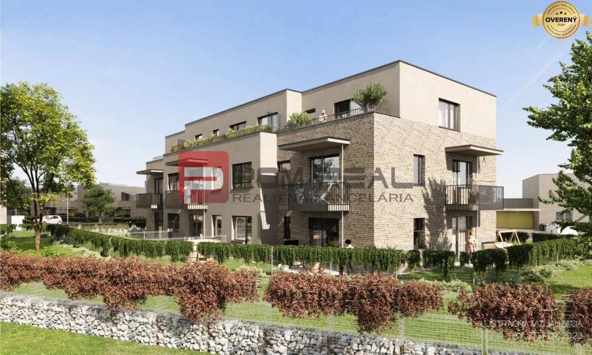 PREDAJ 2 izbový byt - 110 m2 v Prémiovej novostavbe Pezinok A0+