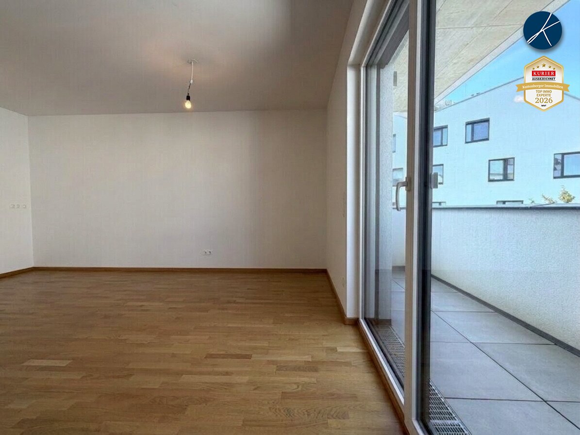 Erstbezug: Ruhige 2-Zimmer mit Blick in den grünen Innenhof