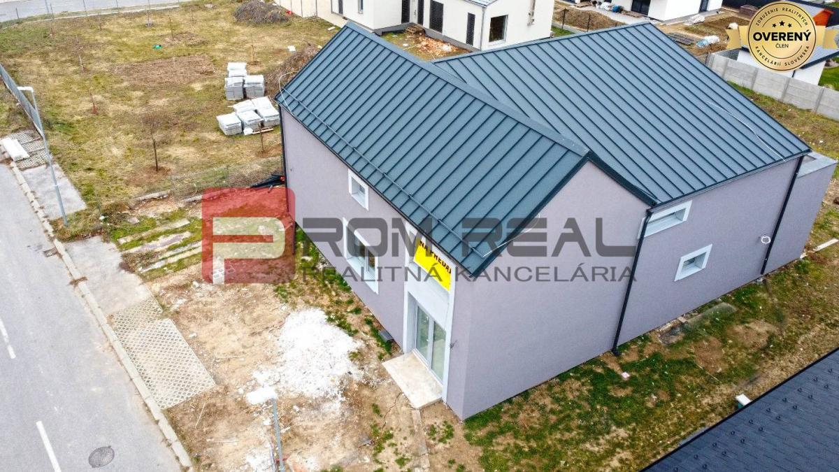 Na predaj Novostavba veľkometrážneho rod. domu pri Trnave