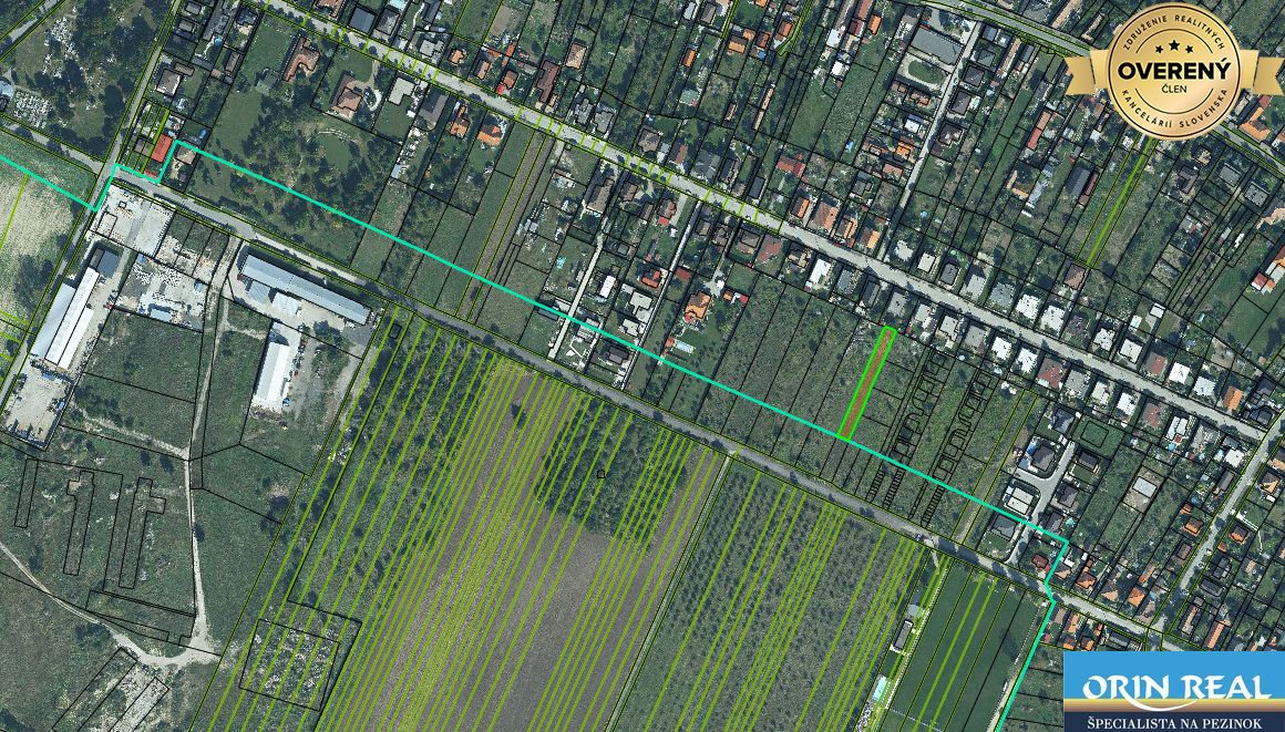 Na predaj stavebný pozemok v obci Réca 1061m2