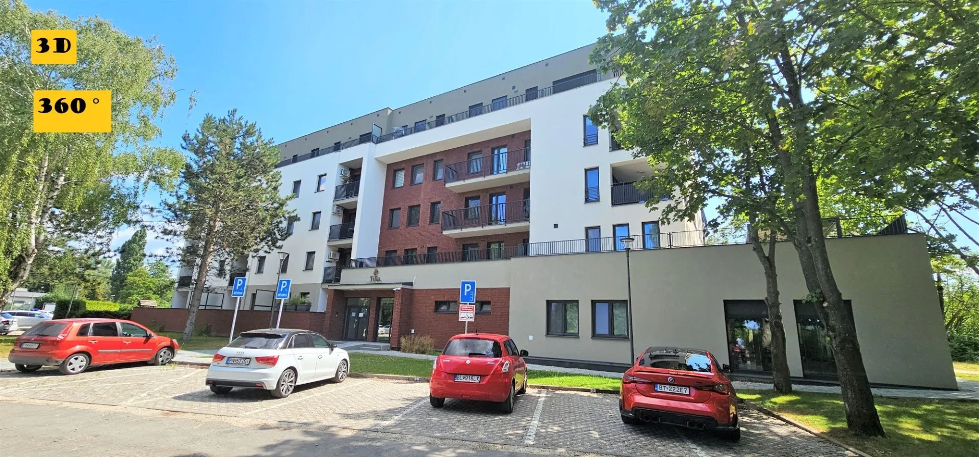 Exkluzívne PNORF – novostavba strešného 3i bytu, 95 m2, terasa, park. státie, Sĺňava, Banka - Piešťany