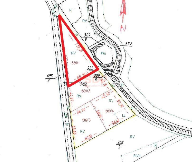 3.554 m2, siedliskowa, woda i prąd