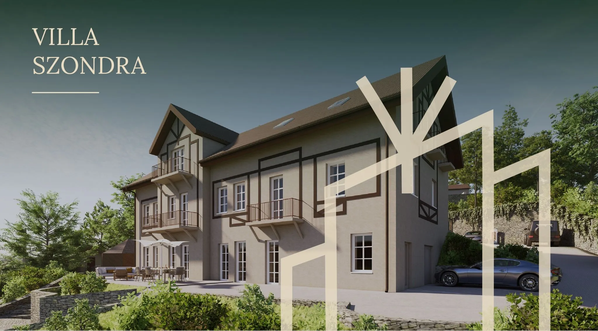 PNORF – REZIDENCIA VILLA SZONDRA (Znovuzrodenie legendy z roku 1924)
