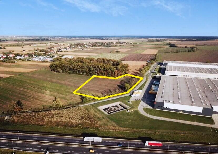Działka usługowa przy A4, 10.001 m2, Wojkowice/Żórawina