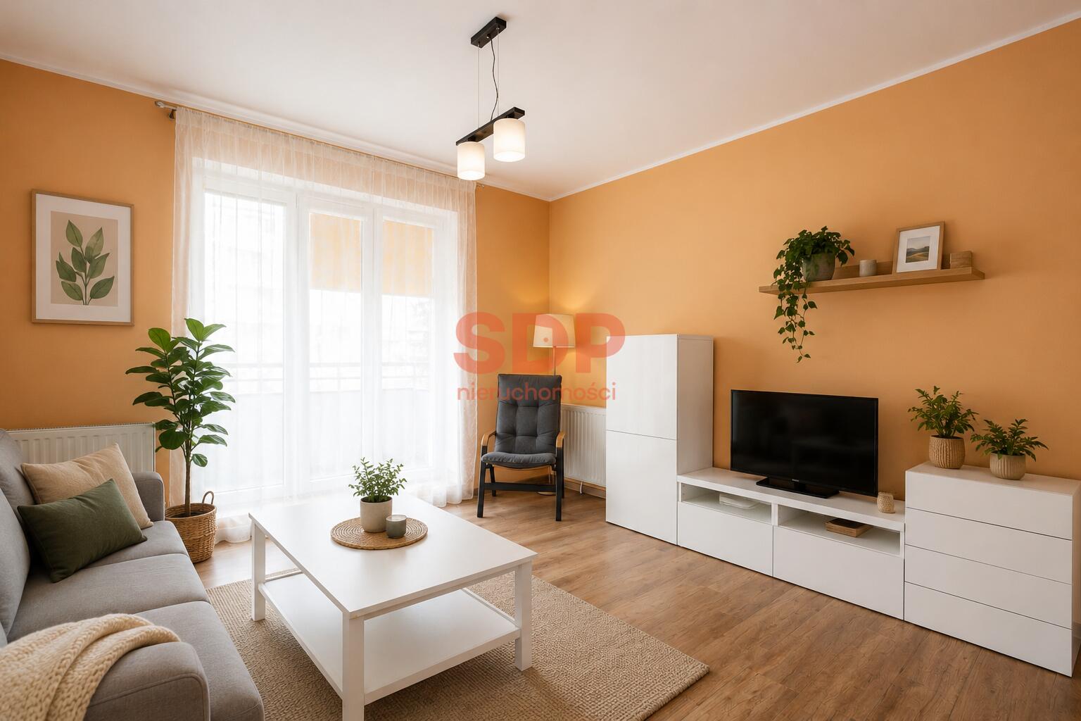 Jasne 2 pokoje z balkonem na strzeżonym osiedlu
