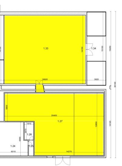 Flexibilný priestor pre výrobu a sklad (470 m²) v areáli AMEX PARK