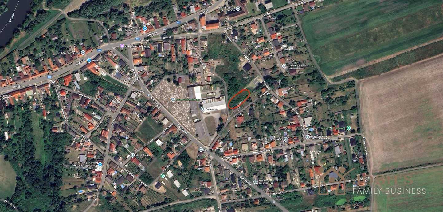 Ponúkame na predaj veľmi pekný pozemok v Záhorskej Vsi