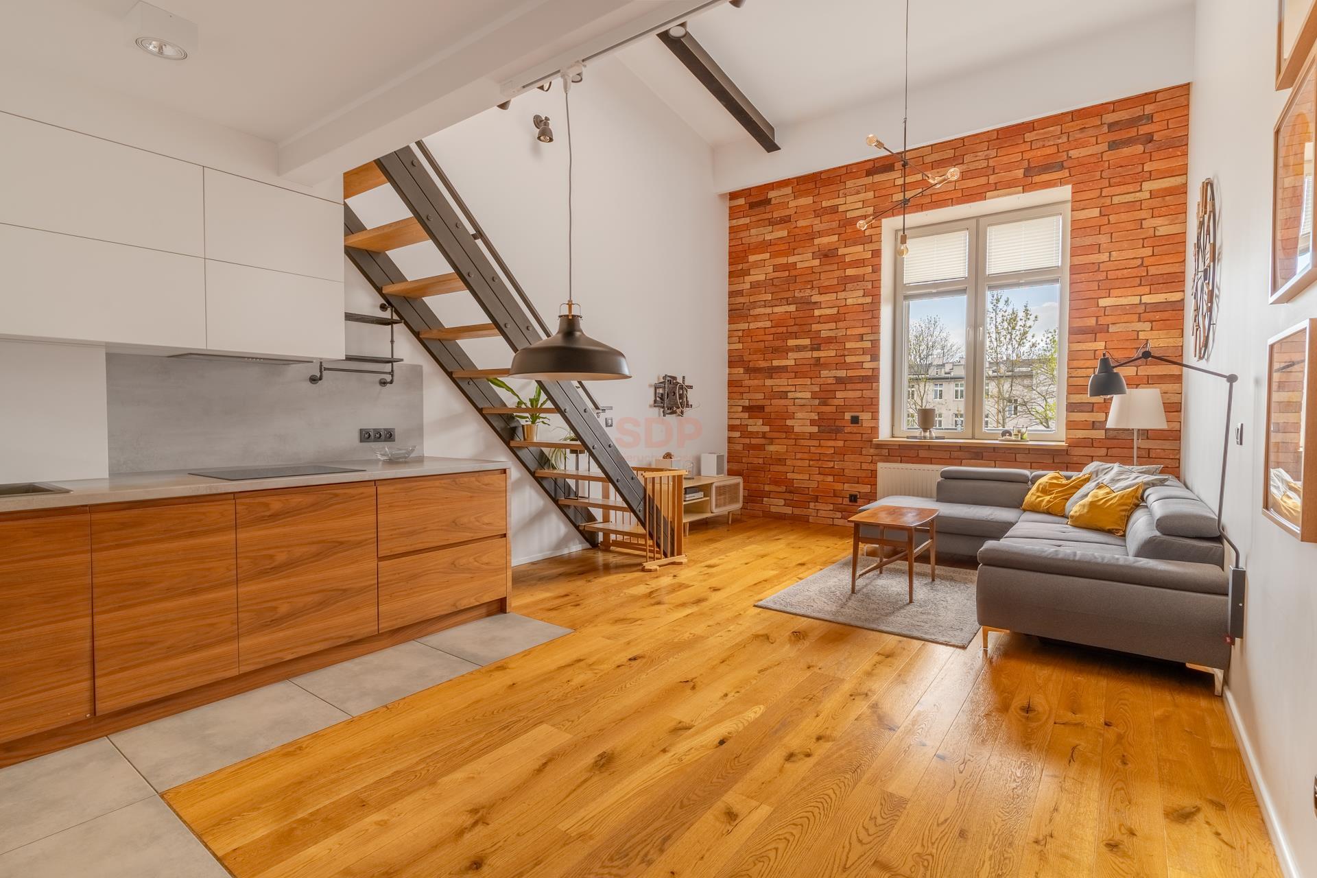 Loftowy apartament w Śródmieściu