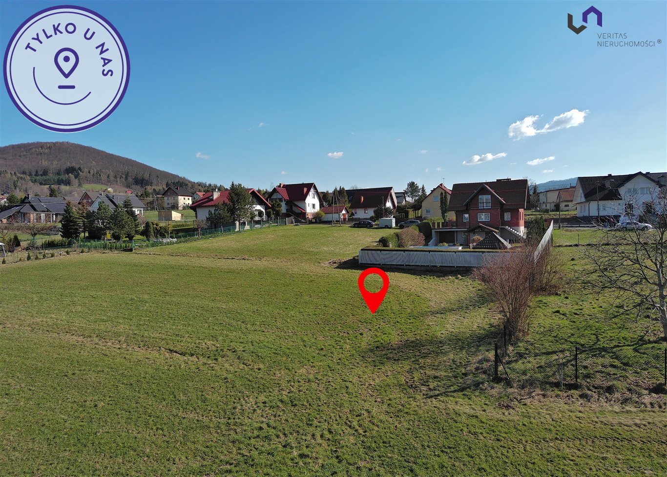 WIDOKOWA DZIAŁKA 1264m2 Górki Wlk.