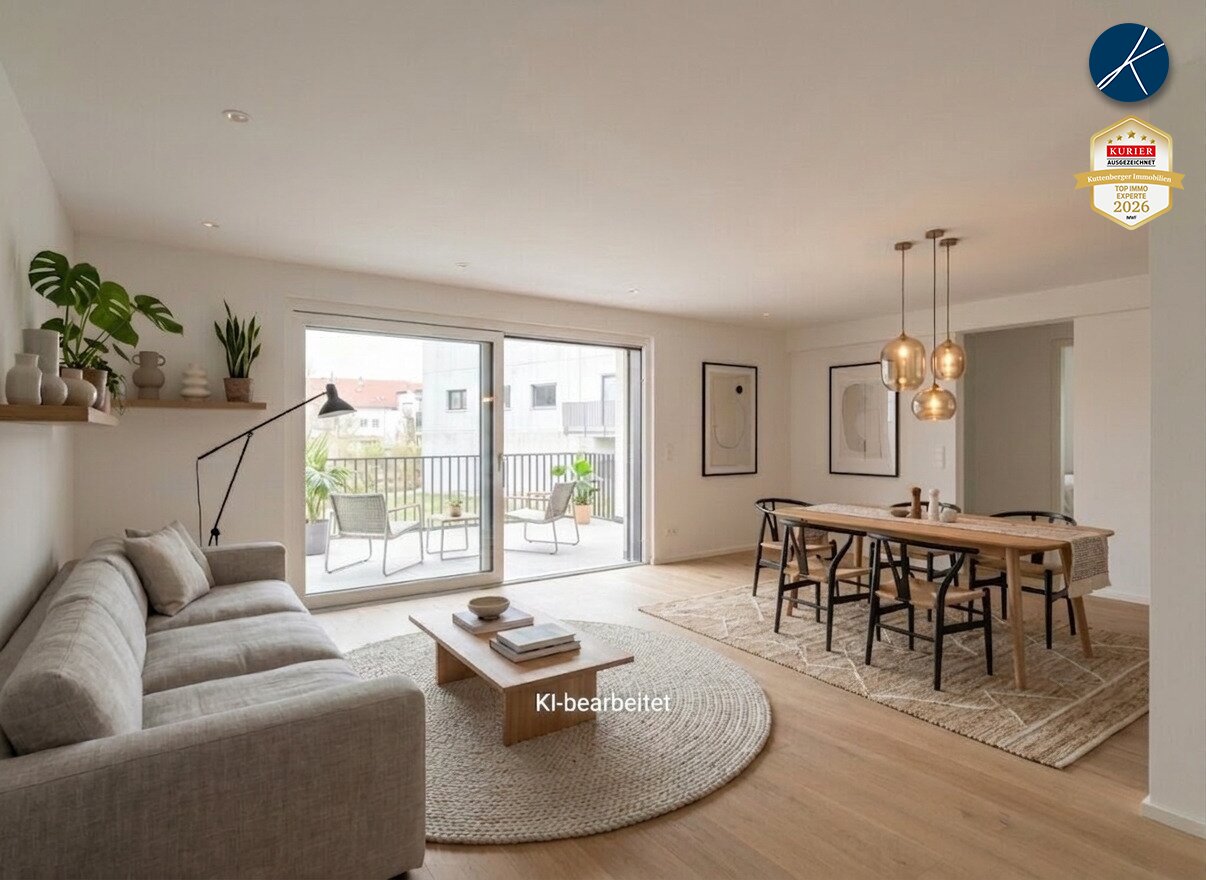 Familienwohnung mit 22m² Balkon (Top 8) - Erstbezug!