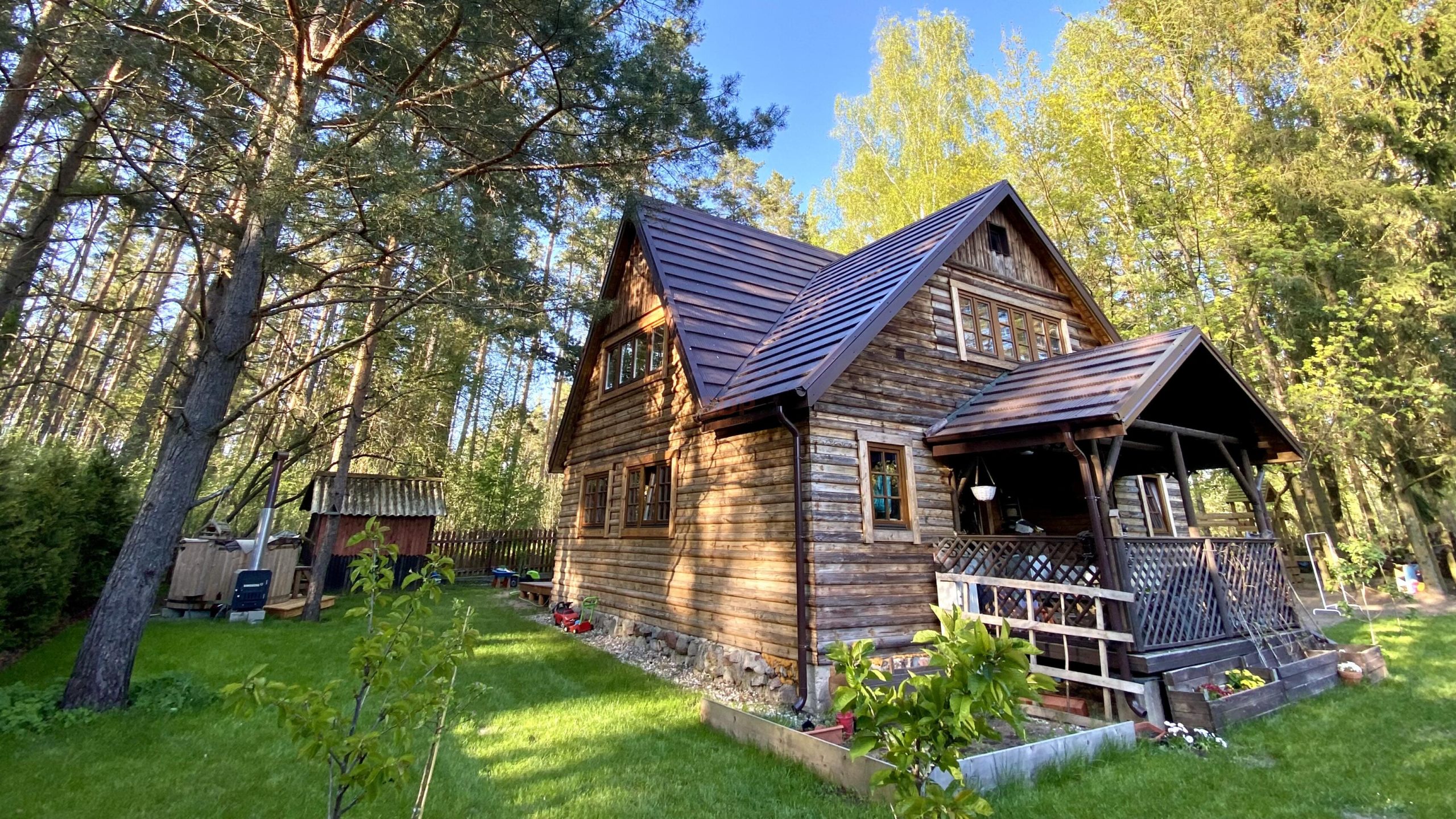 Dom letniskowy na Mazurach, 120 m2