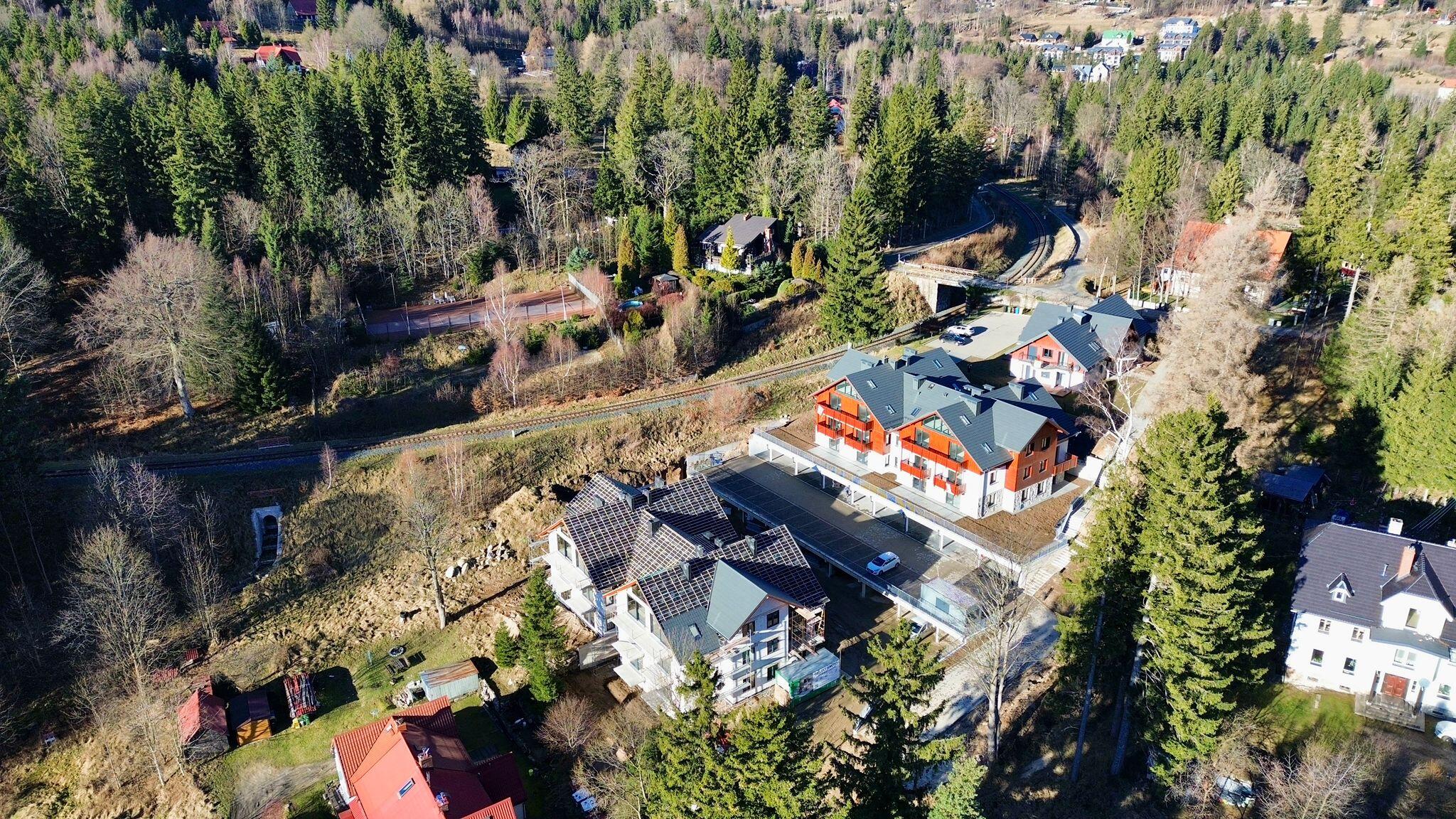 Apartament od północy z tarasem | STREFA SPA |