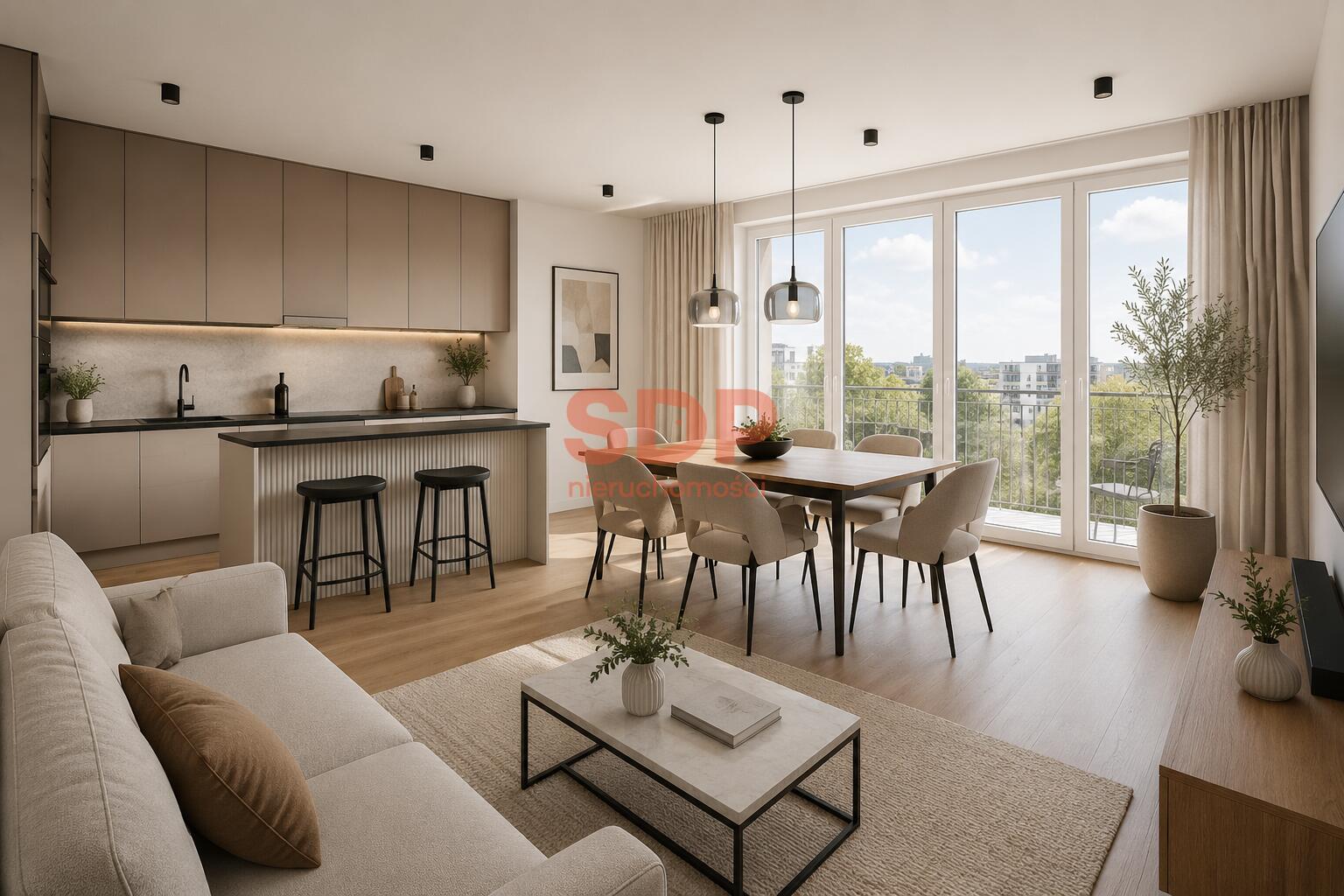 4 pokoje | 103 m² | Duża loggia | Blisko Odry i centrum