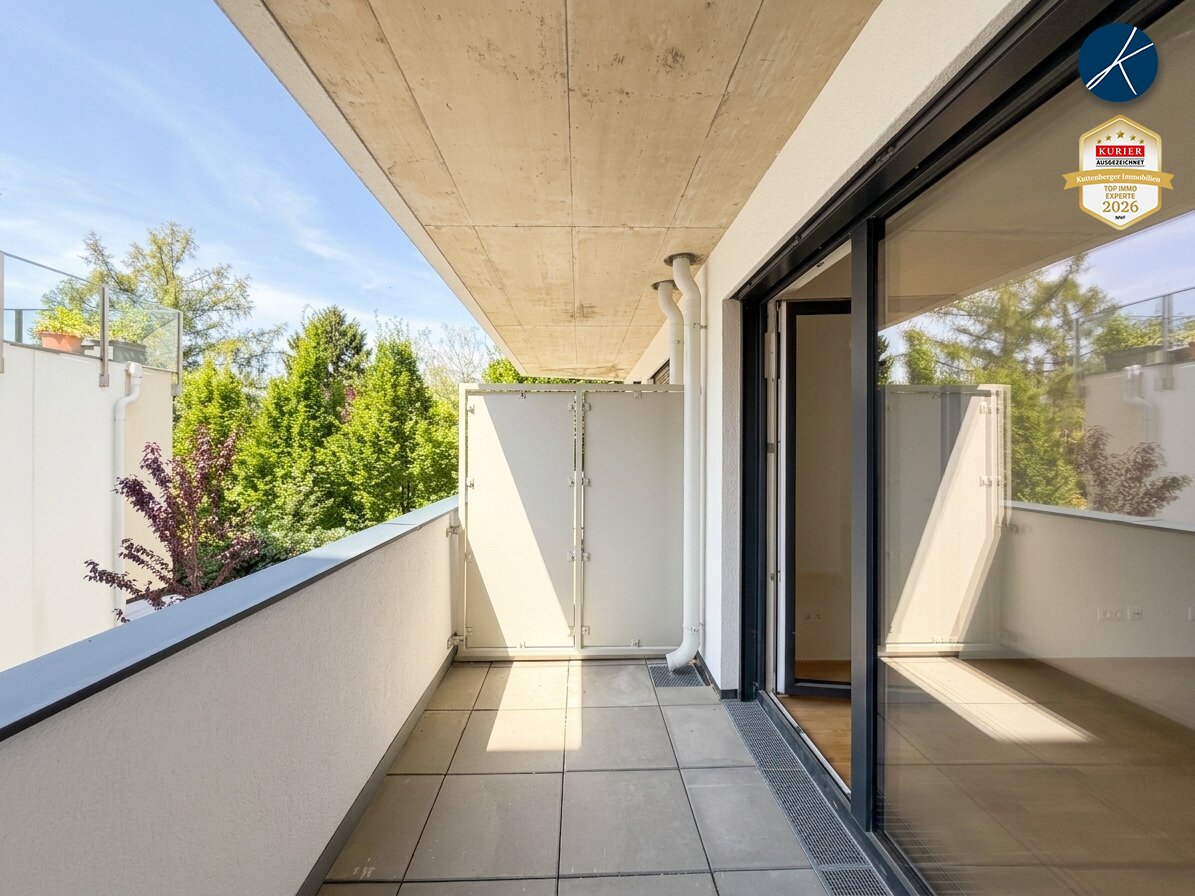 Erstbezug: 3-Zimmer-Wohnung mit südseitgem Balkon