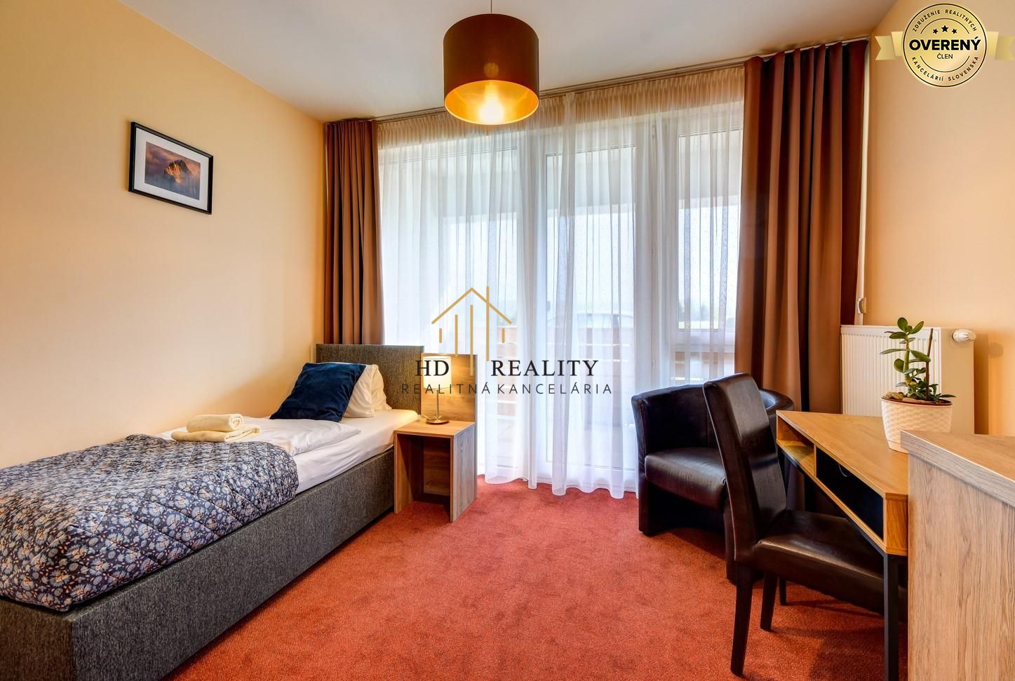 HD REALITY, prenájom, 1- izbový apartmán v Mengusovciach.