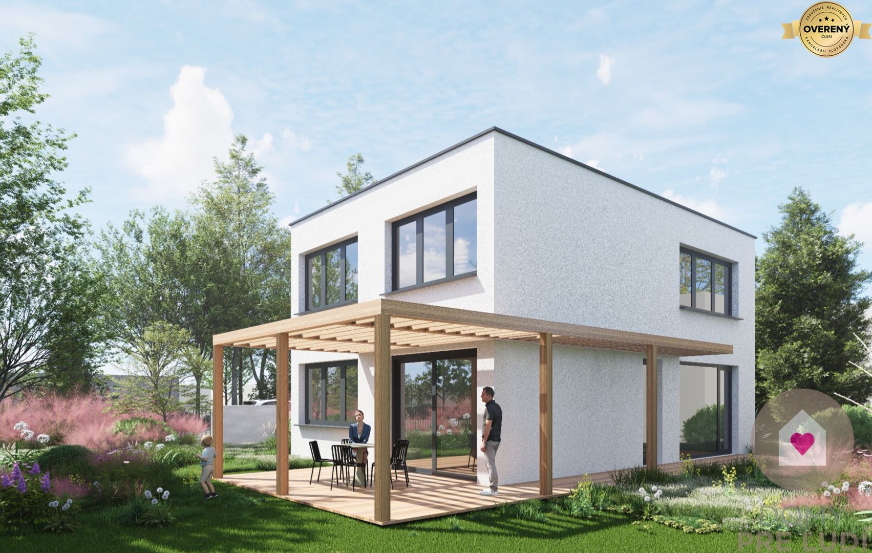 VO VÝSTAVBE: 5-izbový RD s 2 kúpeľňami – ÚP 145 m2, pozemok 432 m2