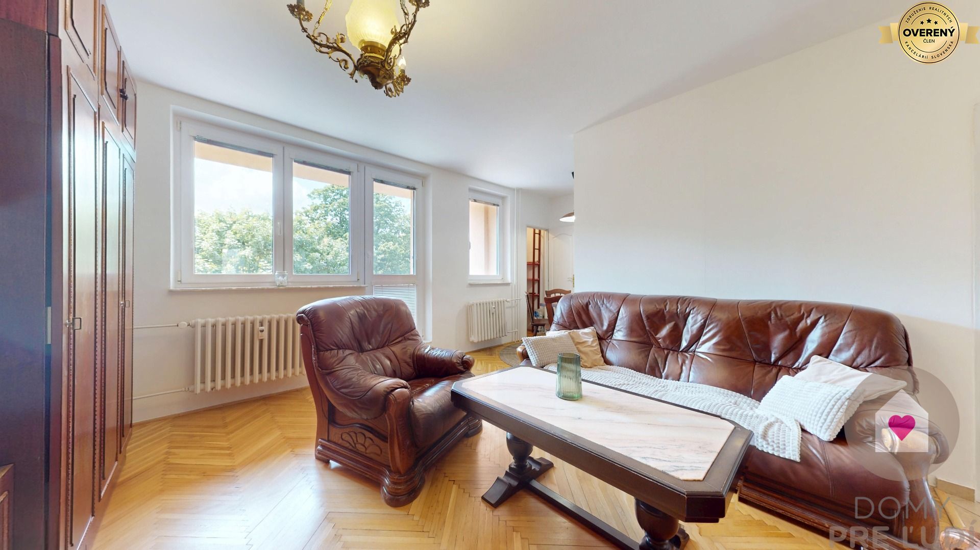 Trnava-Veľký 4-i byt 85 m² + lodžia | 3 nepriechodné izby | Vajanského