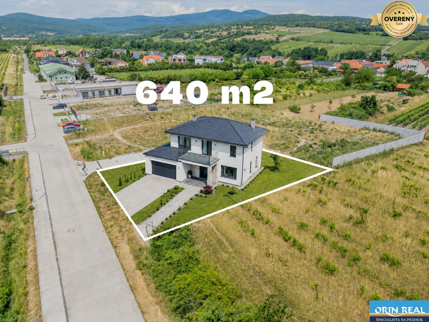 PREDAJ SP VO VINOSADOCH - 640 m2