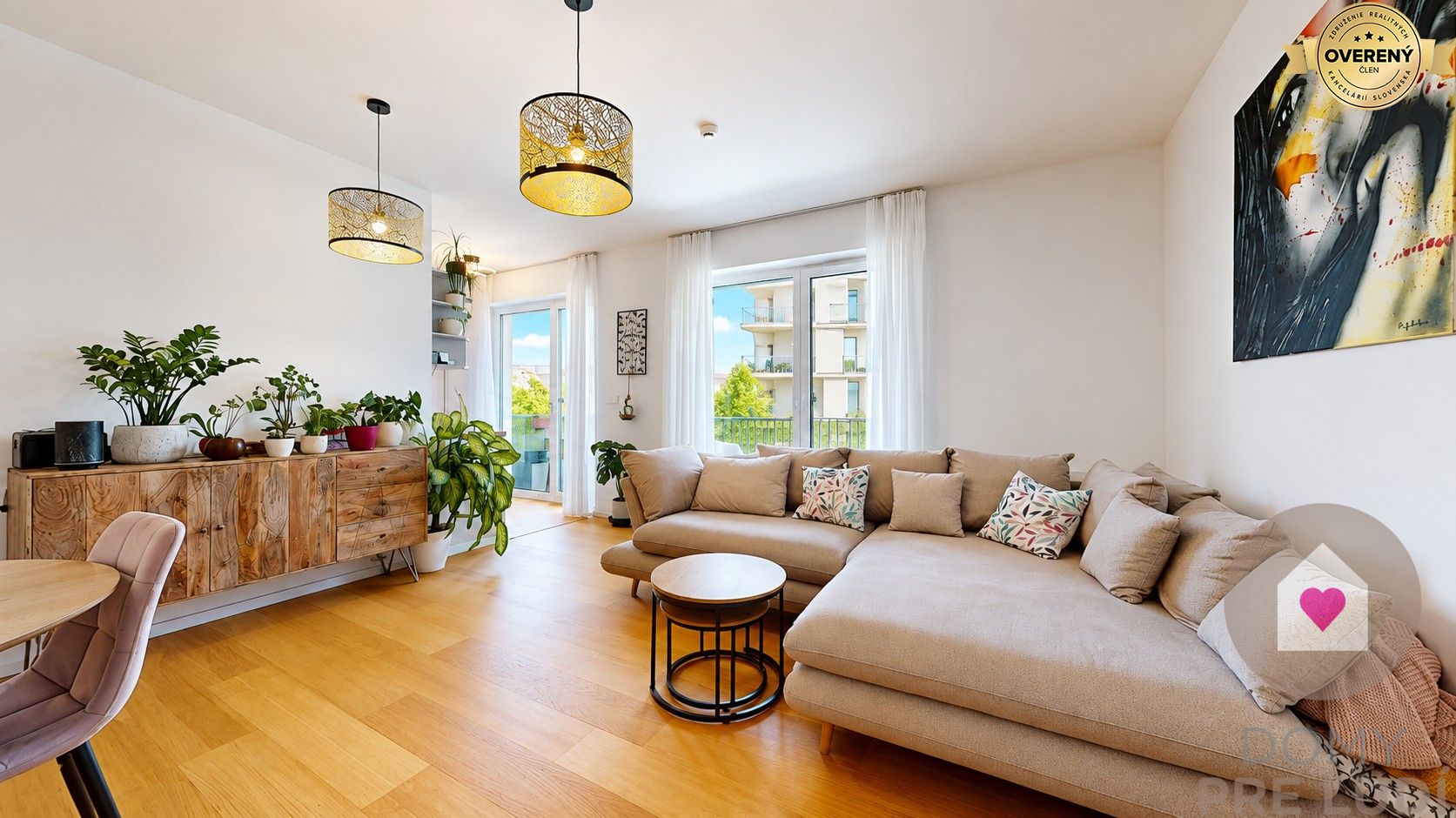 Štýlový 2-izbový byt s veľkým balkónom |Čerešne Fine Living | Dúbravka