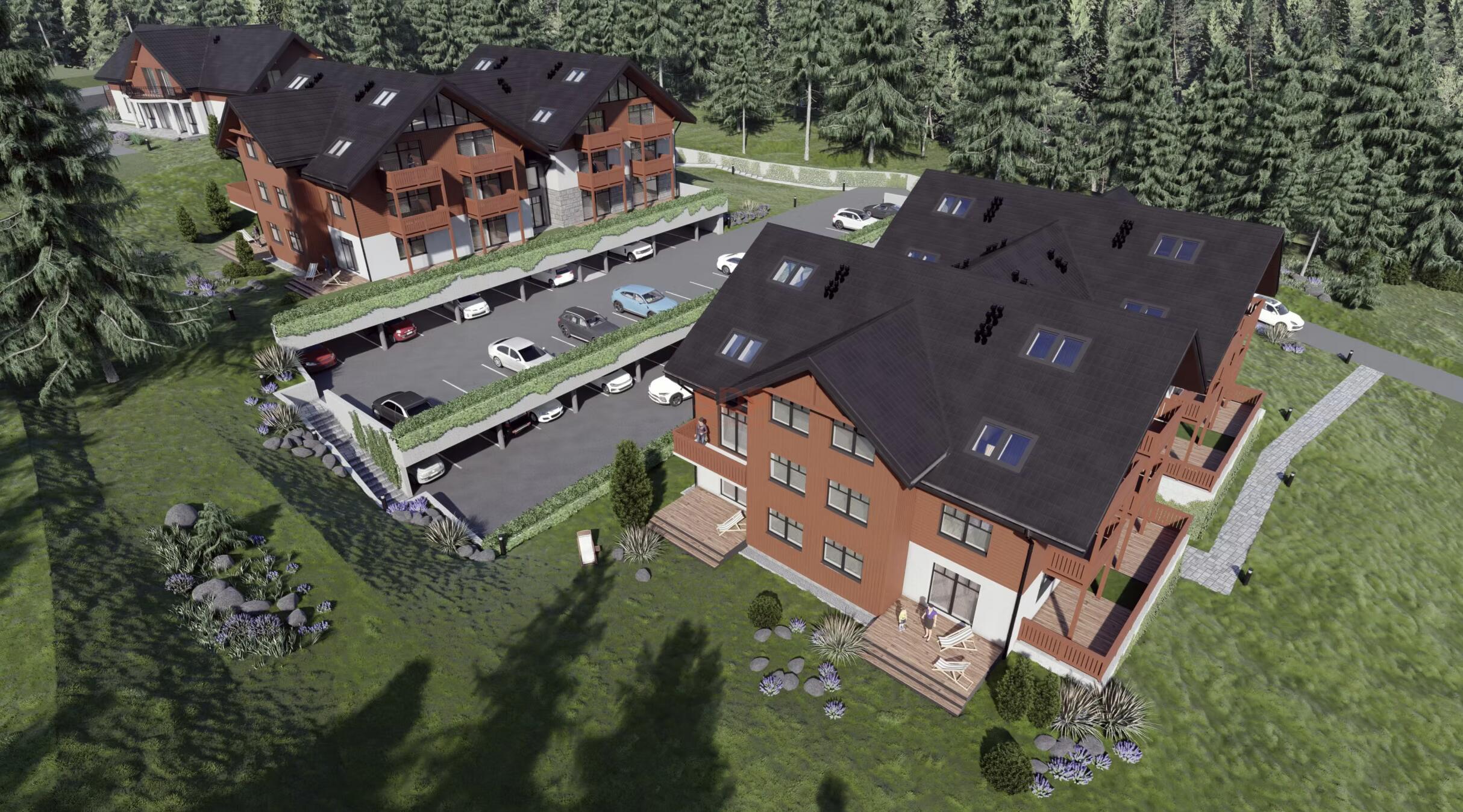 Apartament z antresolą i widokiem na góry | STERFA SPA |