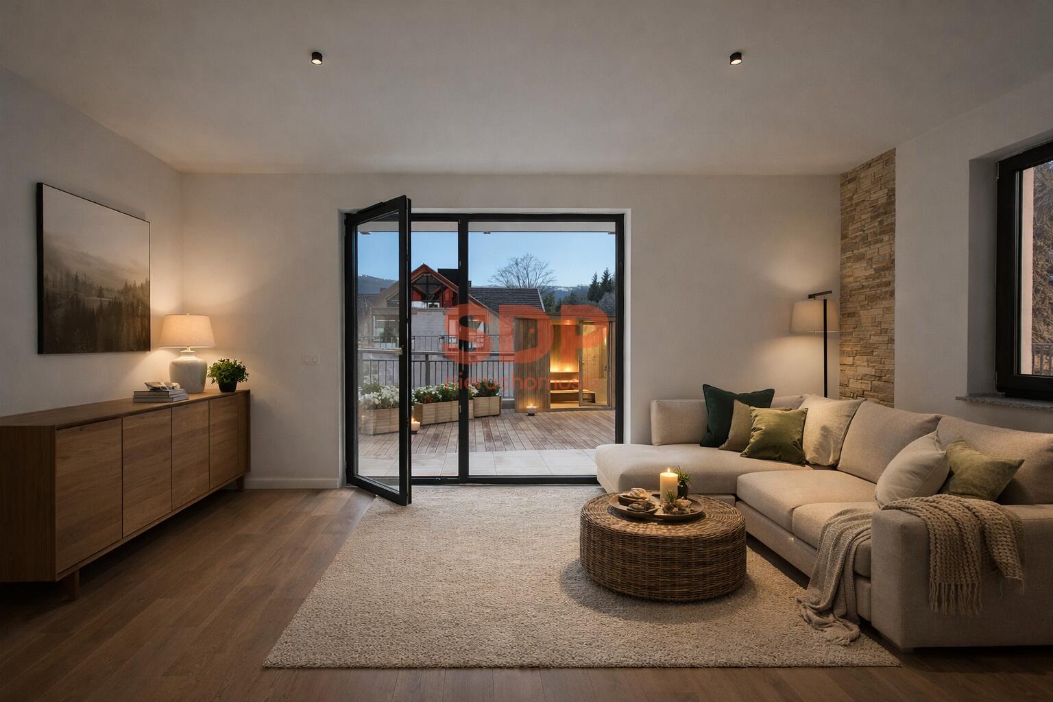 Apartament z widokiem na góry | STREFA SPA |